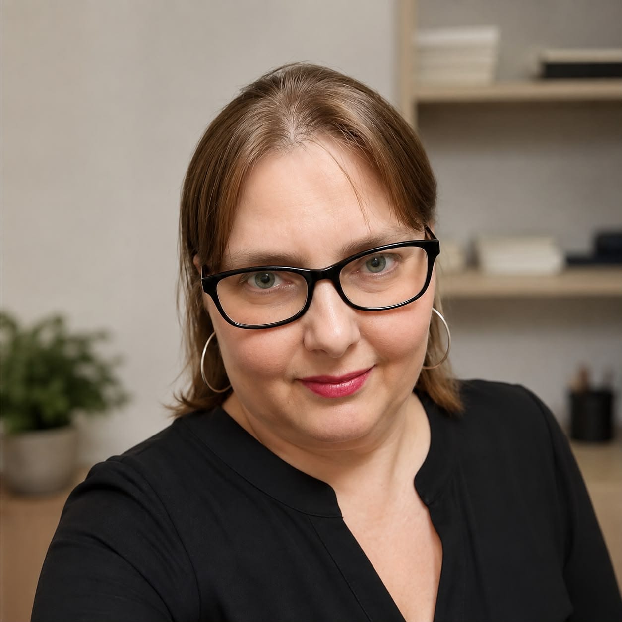 Retrato da fonoaudióloga Giselle Abissamra